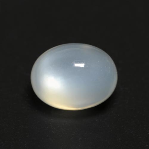 Warm White Лунный Камень Камень - 2.7ct Овал Кабошон (ID: 526573)