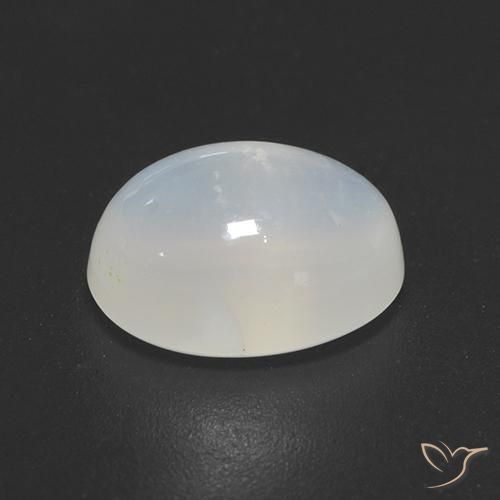 Moonstone Gemstone in 9 x 7 mm (calibrated) Size for Sale, Moonstone Stone in Cream White Color