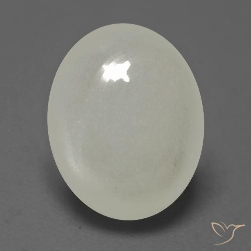 2.54ct Natural Warm White Moonstone, Oval, Translucent
