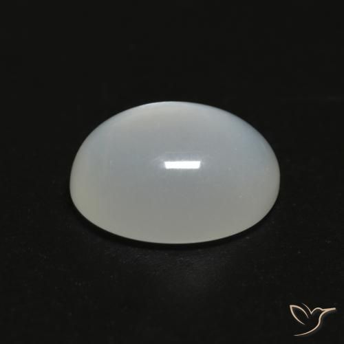 Moonstone Gemstone in 11 x 9 mm (calibrated) Size for Sale, Moonstone Stone in Translucent White Color