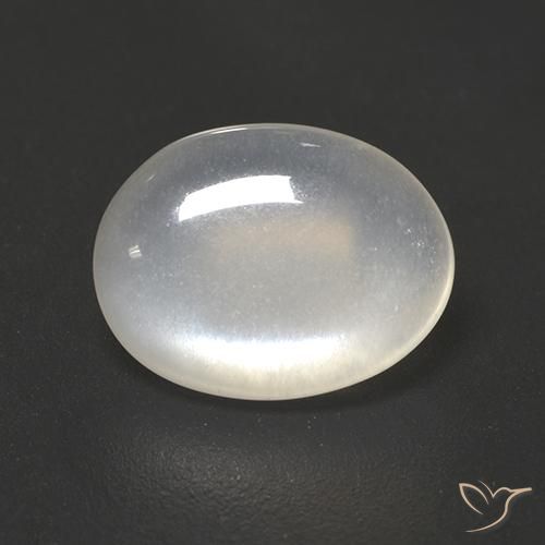 1.93ct Natural Translucent White Moonstone, Oval, Transparent