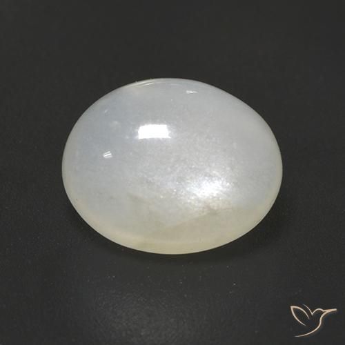 2.51ct Natural Translucent White Moonstone, Oval, Translucent