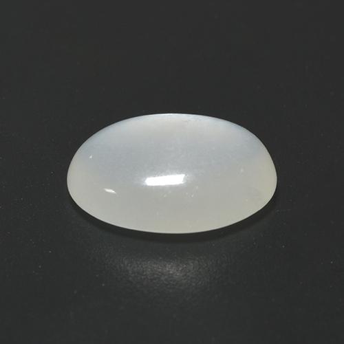 1.84 ct White Moonstone Stone, Natural Moonstone in Oval Cabochon Shape for Sale