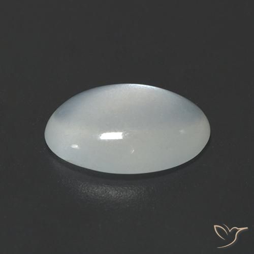 Moonstone Gemstone in 10.5 x 8.3 mm Size for Sale, Moonstone Stone in Off White Color