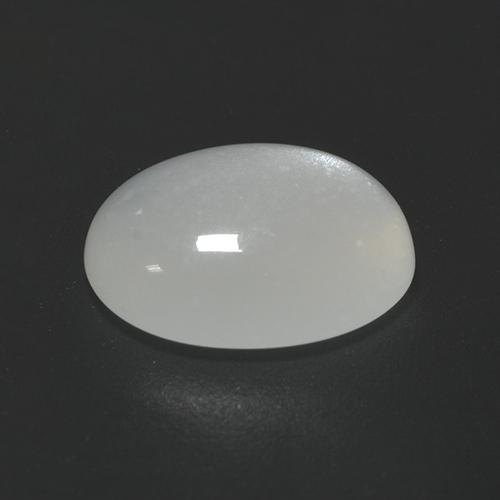 Moonstone Gemstone in 10.8 x 8.7 mm Size for Sale, Moonstone Stone in Cream White Color