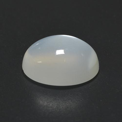 Moonstone Gemstone in 9 x 7 mm (calibrated) Size for Sale, Moonstone Stone in Translucent White Color