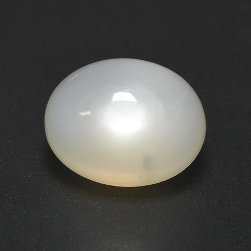 Moonstone Gemstone in 9 x 7 mm (calibrated) Size for Sale, Moonstone Stone in Translucent White Color