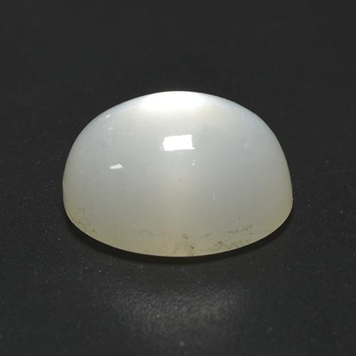Moonstone Gemstone in 9 x 7 mm (calibrated) Size for Sale, Moonstone Stone in Off White Color
