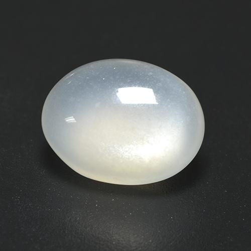 Blanco translúcido Piedra de Luna Gema - 2.3ct Cabujón Óvalo (ID: 528209)