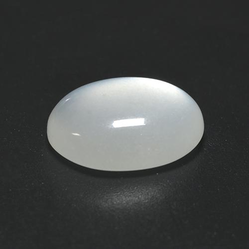 Moonstone Gemstone in 10 x 8 mm (calibrated) Size for Sale, Moonstone Stone in Translucent White Color