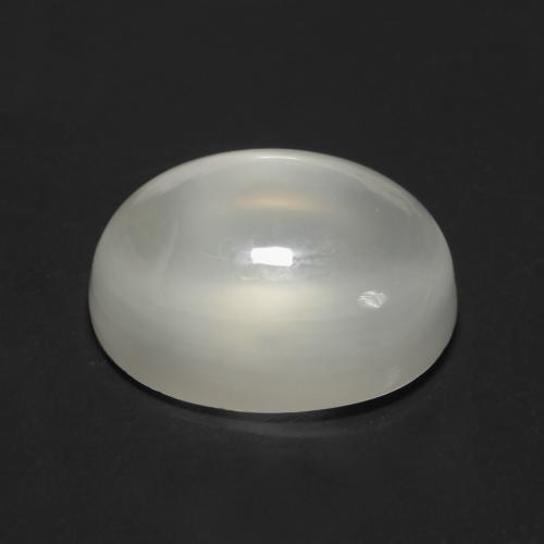 Moonstone Gemstone in 11 x 9 mm (calibrated) Size for Sale, Moonstone Stone in Warm White Color