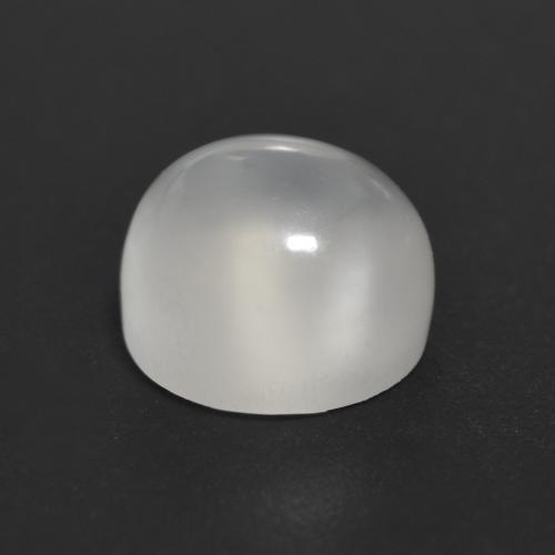 Moonstone Gemstone in 7.8 mm Size for Sale, Moonstone Stone in Translucent White Color