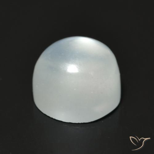 Moonstone Gemstone in 6.5 mm (calibrated) Size for Sale, Moonstone Stone in Translucent White Color
