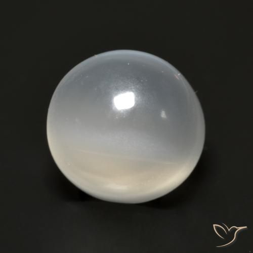 1.96ct Natural Translucent White Moonstone, Round, Translucent