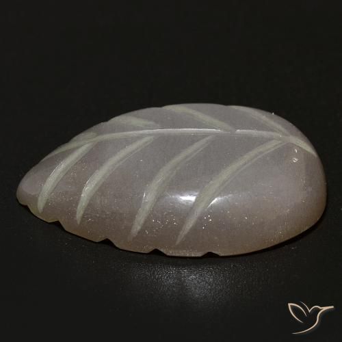 Moonstone Gemstone in 24.7 x 16.5 mm Size for Sale, Moonstone Stone in Medium Brown Color