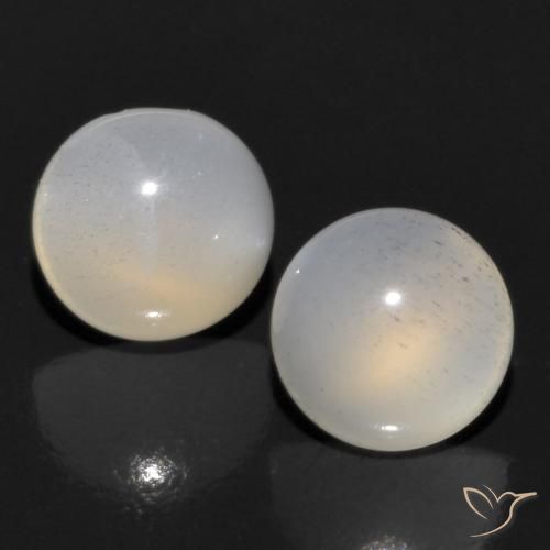 1.14ctw Natural Medium-Light Brown Moonstone, Round, Translucent