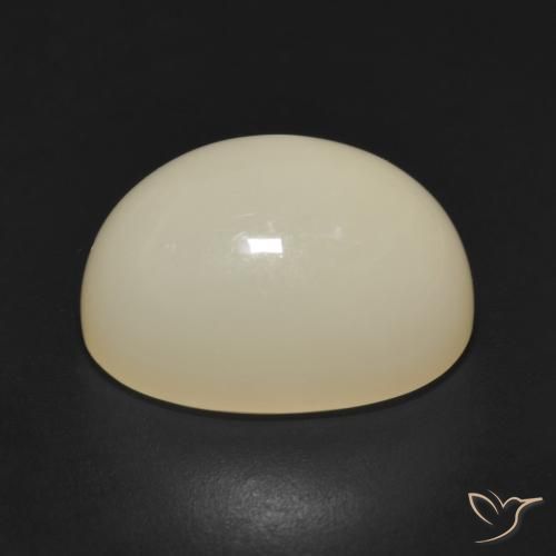 Moonstone Gemstone in 16 x 12 mm (calibrated) Size for Sale, Moonstone Stone in Orange Yellow Color