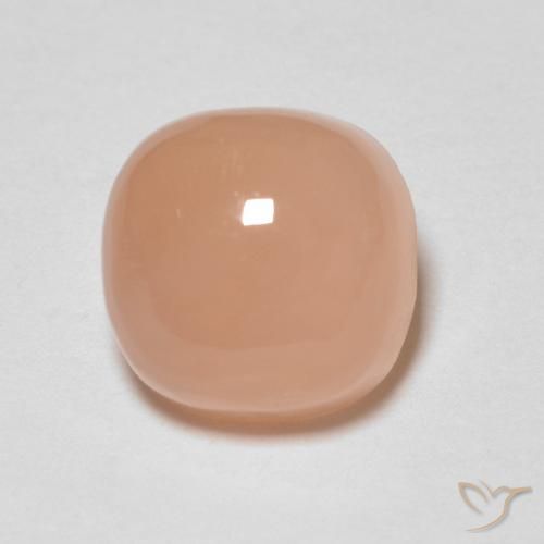 1.92ct Natural Peach Orange Moonstone, Cushion, Translucent