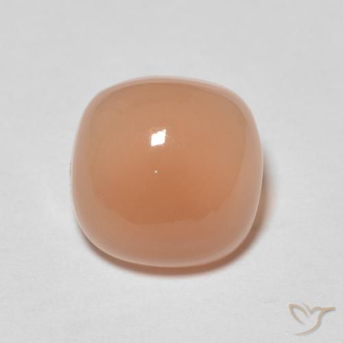 2.12ct Natural Peach Orange Moonstone, Cushion, Translucent