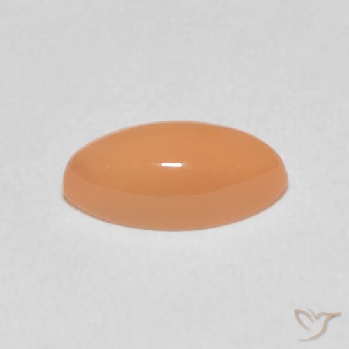 Moonstone Gemstone in 10 x 5 mm (calibrated) Size for Sale, Moonstone Stone in Peach Orange Color