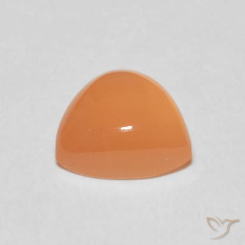 Moonstone Gemstone in 8 x 8 mm (calibrated) Size for Sale, Moonstone Stone in Light Orange Color