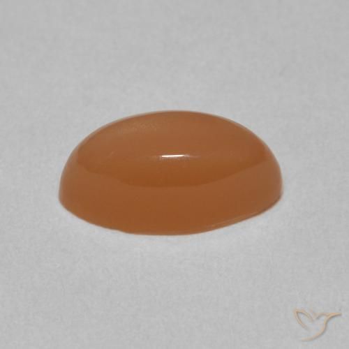 Moonstone Gemstone in 10 x 5 mm (calibrated) Size for Sale, Moonstone Stone in Light Orange Color