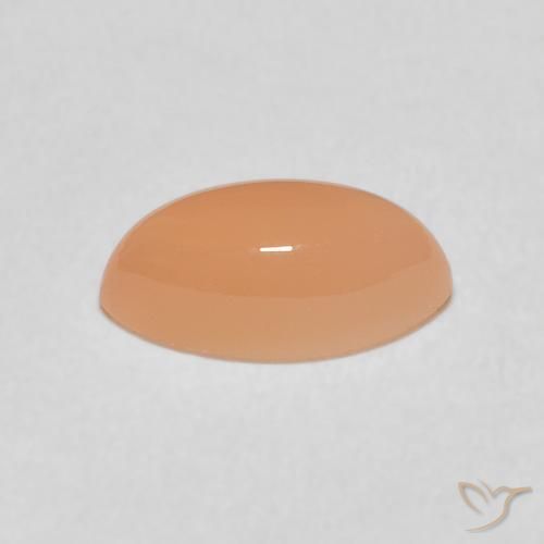 Moonstone Gemstone in 10 x 5 mm (calibrated) Size for Sale, Moonstone Stone in Medium Light-Orange Color