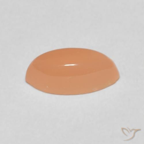 Moonstone Gemstone in 10 x 5 mm (calibrated) Size for Sale, Moonstone Stone in Medium Light-Orange Color