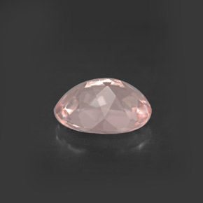 Morganite Gemstone in 9 x 7 mm (calibrated) Size for Sale, Morganite Stone in Light Pink Color