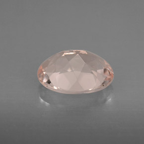 Morganite Gemstone in 9 x 7 mm (calibrated) Size for Sale, Morganite Stone in Light Pink Color