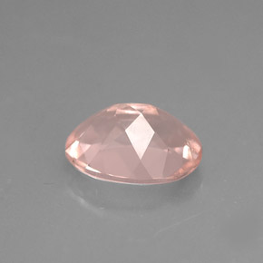 Morganite Gemstone in 9 x 7 mm (calibrated) Size for Sale, Morganite Stone in Light Pink Color