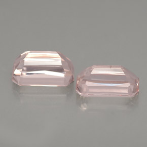 Morganite Gemstone in 9.1 x 5.5 mm Size for Sale, Morganite Stone in Light Pink Color
