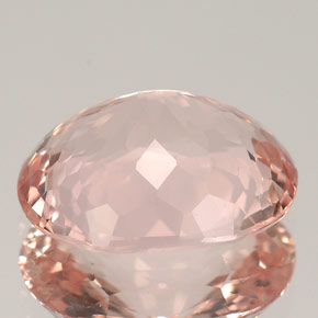Morganite Gemstone in 11 x 9 mm (calibrated) Size for Sale, Morganite Stone in Light Pink Color