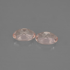 Morganite Gemstone in 7 x 5 mm (calibrated) Size for Sale, Morganite Stone in Light Pink Color