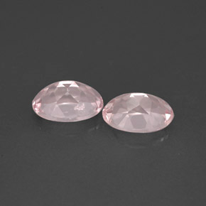 Morganite Gemstone in 7 x 5 mm (calibrated) Size for Sale, Morganite Stone in Light Pink Color