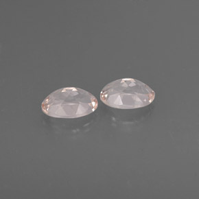 Morganite Gemstone in 7 x 5 mm (calibrated) Size for Sale, Morganite Stone in Light Pink Color