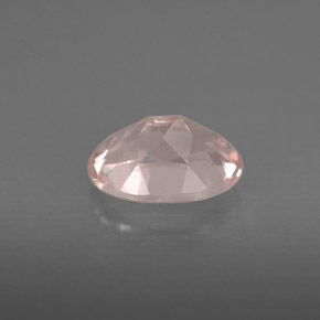 Morganite Gemstone in 8 x 6 mm (calibrated) Size for Sale, Morganite Stone in Light Pink Color
