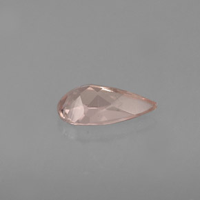 Morganite Gemstone in 8.3 x 4.3 mm Size for Sale, Morganite Stone in Light Pink Color