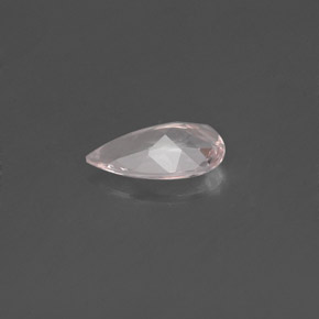 Morganite Gemstone in 7.4 x 4.3 mm Size for Sale, Morganite Stone in Light Pink Color