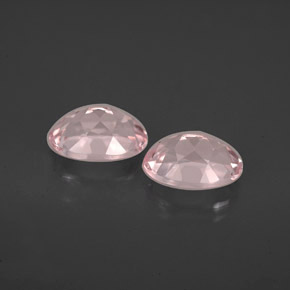 Morganite Gemstone in 7 x 5 mm (calibrated) Size for Sale, Morganite Stone in Light Pink Color
