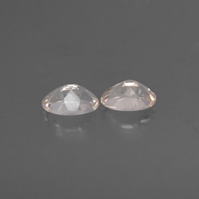 Morganite Gemstone in 7 x 5 mm (calibrated) Size for Sale, Morganite Stone in Light Pink Color