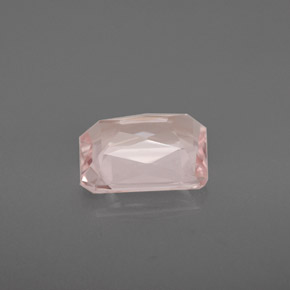 Morganite Gemstone in 9 x 7 mm (calibrated) Size for Sale, Morganite Stone in Light Pink Color