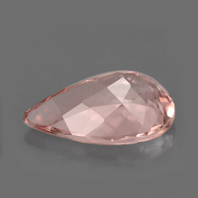 Morganite Gemstone in 13.2 x 8.2 mm Size for Sale, Morganite Stone in Light Pink Color