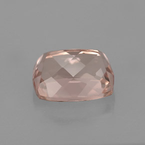 Morganite Gemstone in 10.2 x 8.2 mm Size for Sale, Morganite Stone in Salmon Color