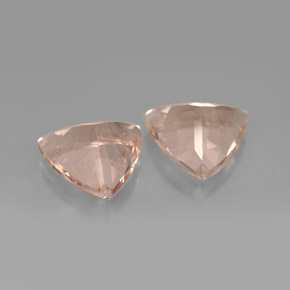 Morganite Gemstone in 11 x 11 mm (calibrated) Size for Sale, Morganite Stone in Salmon Color
