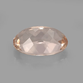 Morganite Gemstone in 12 x 8.2 mm Size for Sale, Morganite Stone in Light Pink Color
