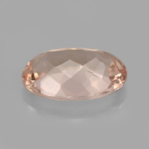 Morganite Gemstone in 13 x 9.1 mm Size for Sale, Morganite Stone in Light Pink Color