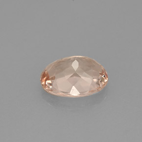Morganite Gemstone in 9 x 7 mm (calibrated) Size for Sale, Morganite Stone in Light Pink Color
