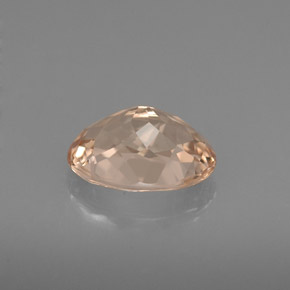 Morganite Gemstone in 8.6 x 6.3 mm Size for Sale, Morganite Stone in Light Pink Color