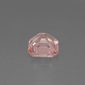 Morganite Gemstone in 6.7 x 6.7 mm Size for Sale, Morganite Stone in Salmon Color